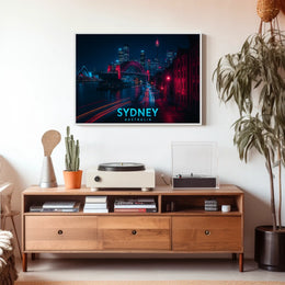 Sydney at Night Poster