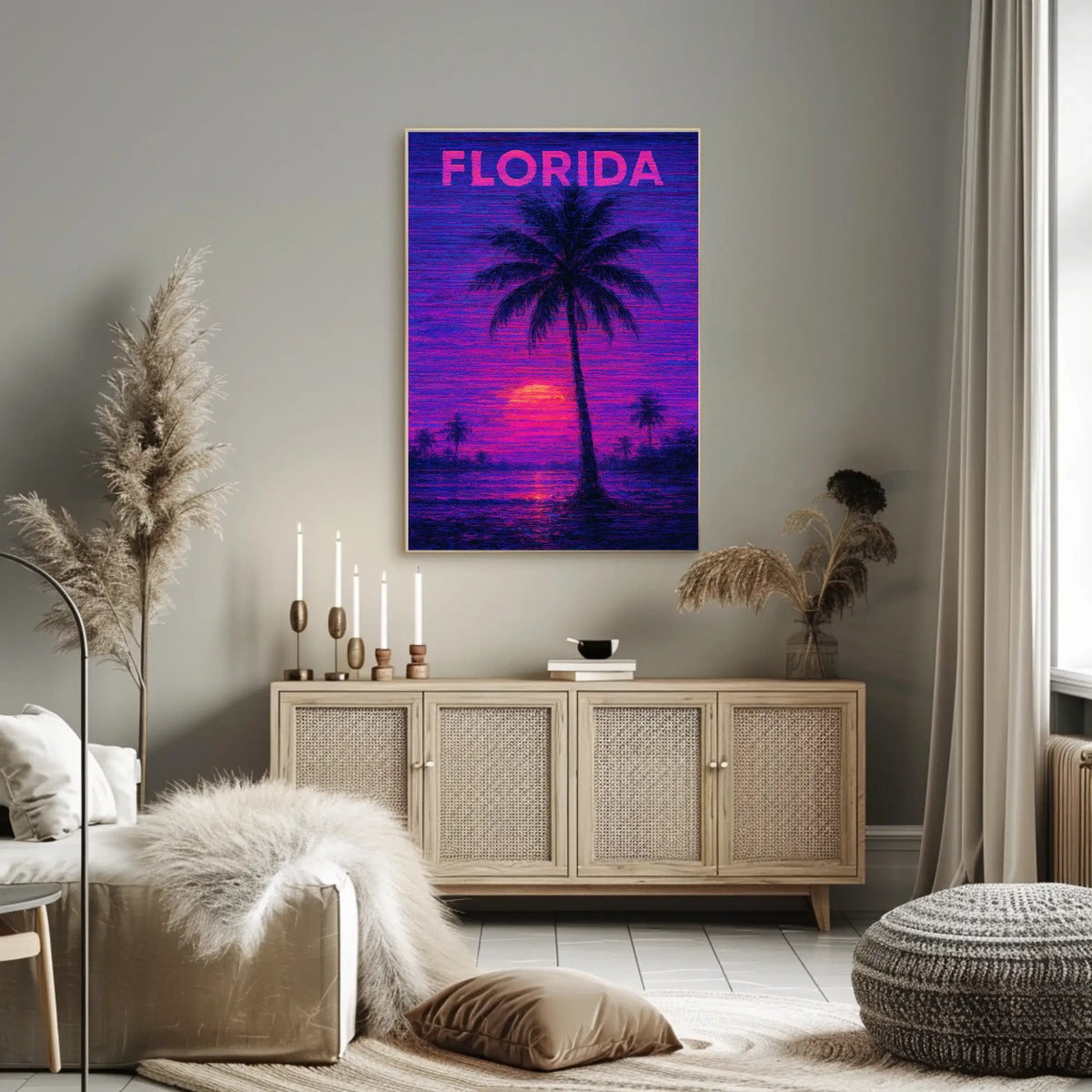 Florida Sunset Poster