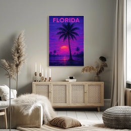 Florida Sunset Poster