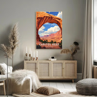 Capitol Reef Adventure National Park Poster