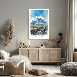 Mount Etna Poster PosterGoat
