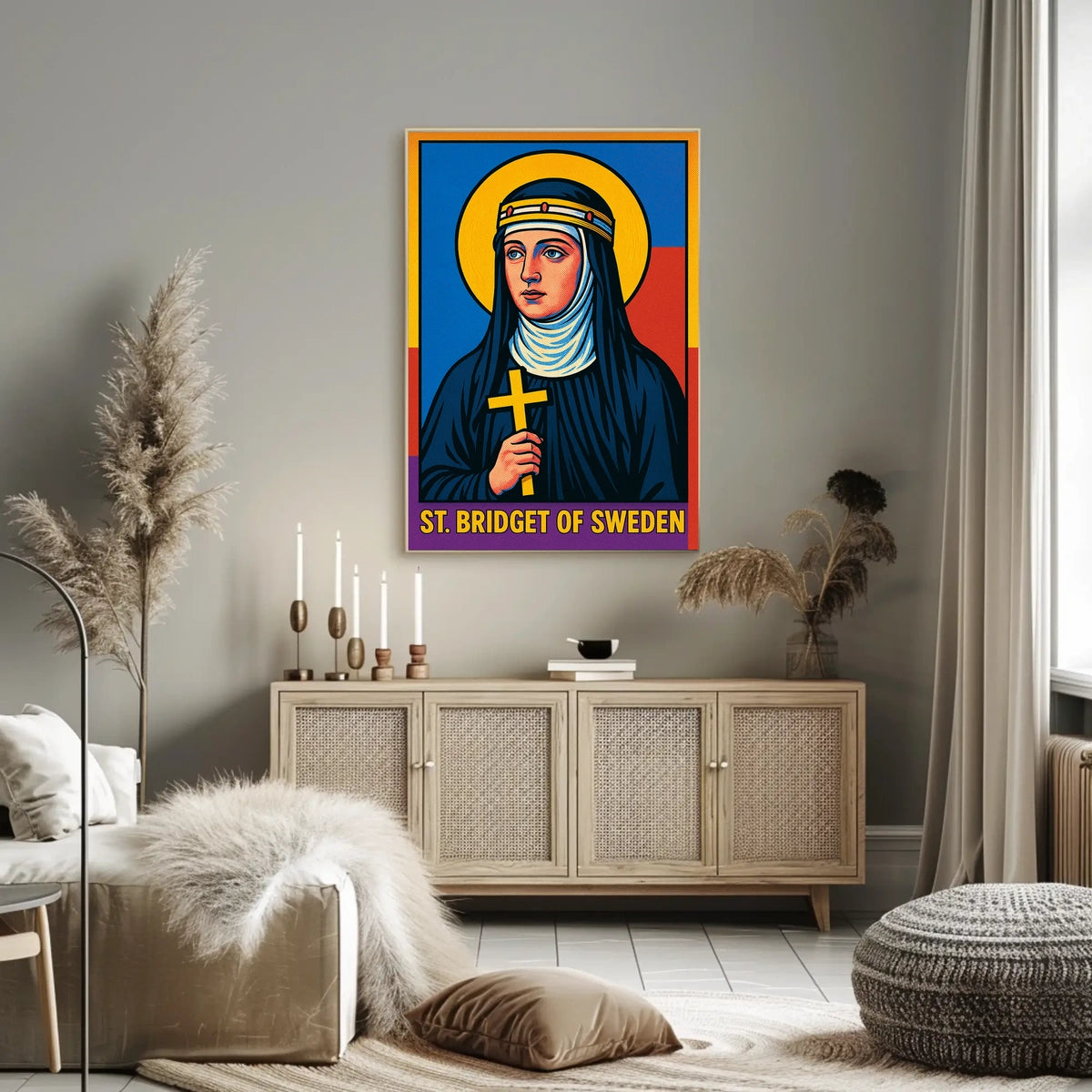 St. Bridget of Sweden Poster