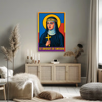 St. Bridget of Sweden Poster