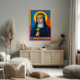 St. Bridget of Sweden Poster