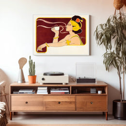 Art Nouveau Elegance Poster