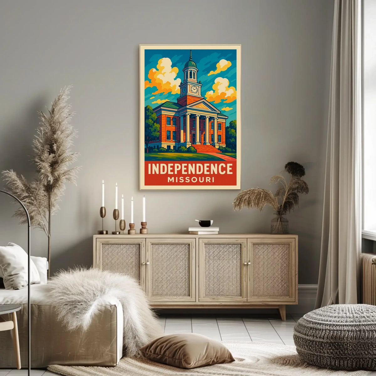 Independence Missouri Historic Poster