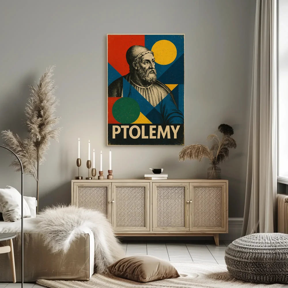Ptolemy Tribute Vintage Art Poster