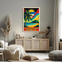 Antigua And Barbuda Paradise Poster