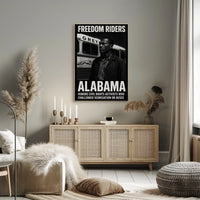 Freedom Riders Honoring Civil Rights Poster