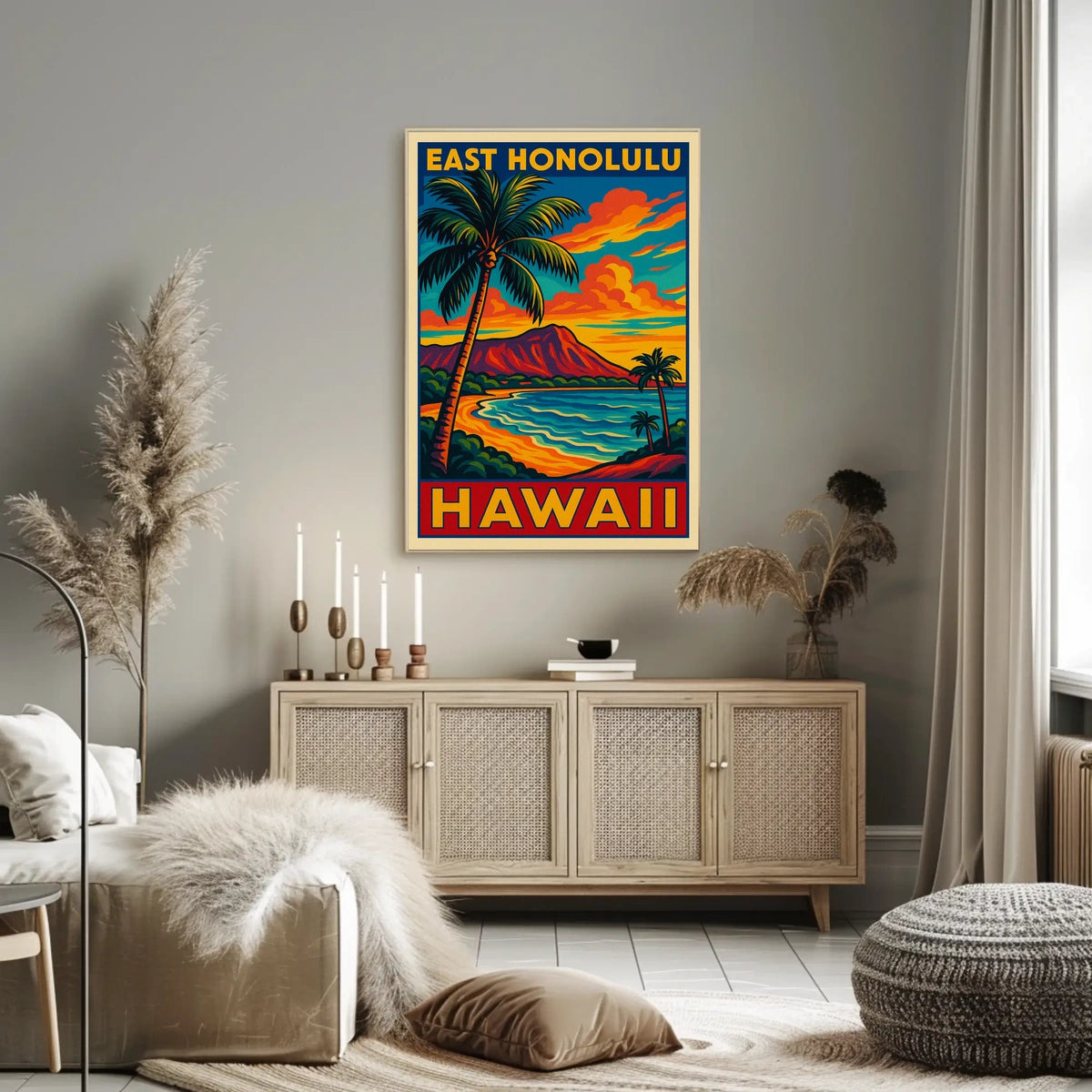 East Honolulu, Hawaii Poster