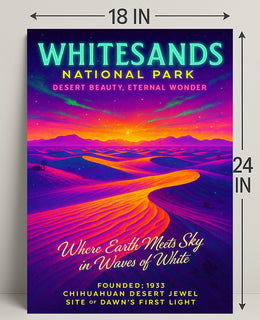Whitesands National Park Poster PosterGoat