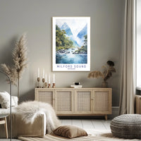 Milford Sound New Zealand Poster
