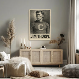 Jim Thorpe Portrait Poster