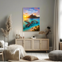 Discover Bora Bora Poster