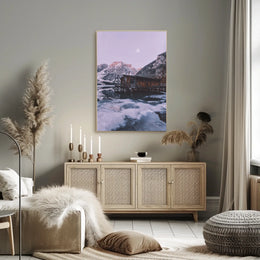 Serene Alpine Twilight Escape Landscape National Park Poster