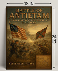 Battle of Antietam Poster PosterGoat