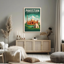 Pakistan Land of Heritage & Beauty Poster PosterGoat
