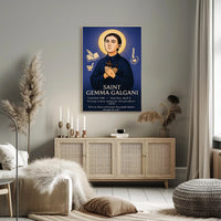 Saint Gemma Galgani Poster PosterGoat