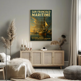 San Francisco Maritime Museum Poster