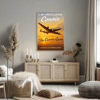 Lockheed C-69 Constellation Connie Poster PosterGoat