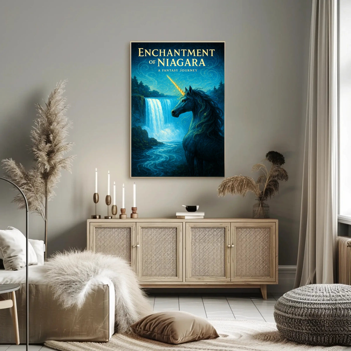 Enchantment of Niagara Poster