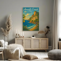 Coastal Beauty and Tranquility Art Poster