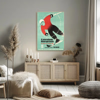 Xi. Internationale Wintersportwoche 1957 Poster