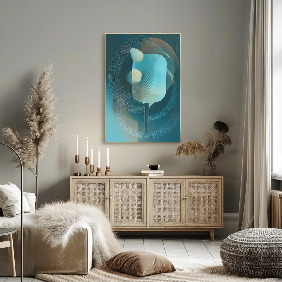 Abstract Swirl Abstract Poster