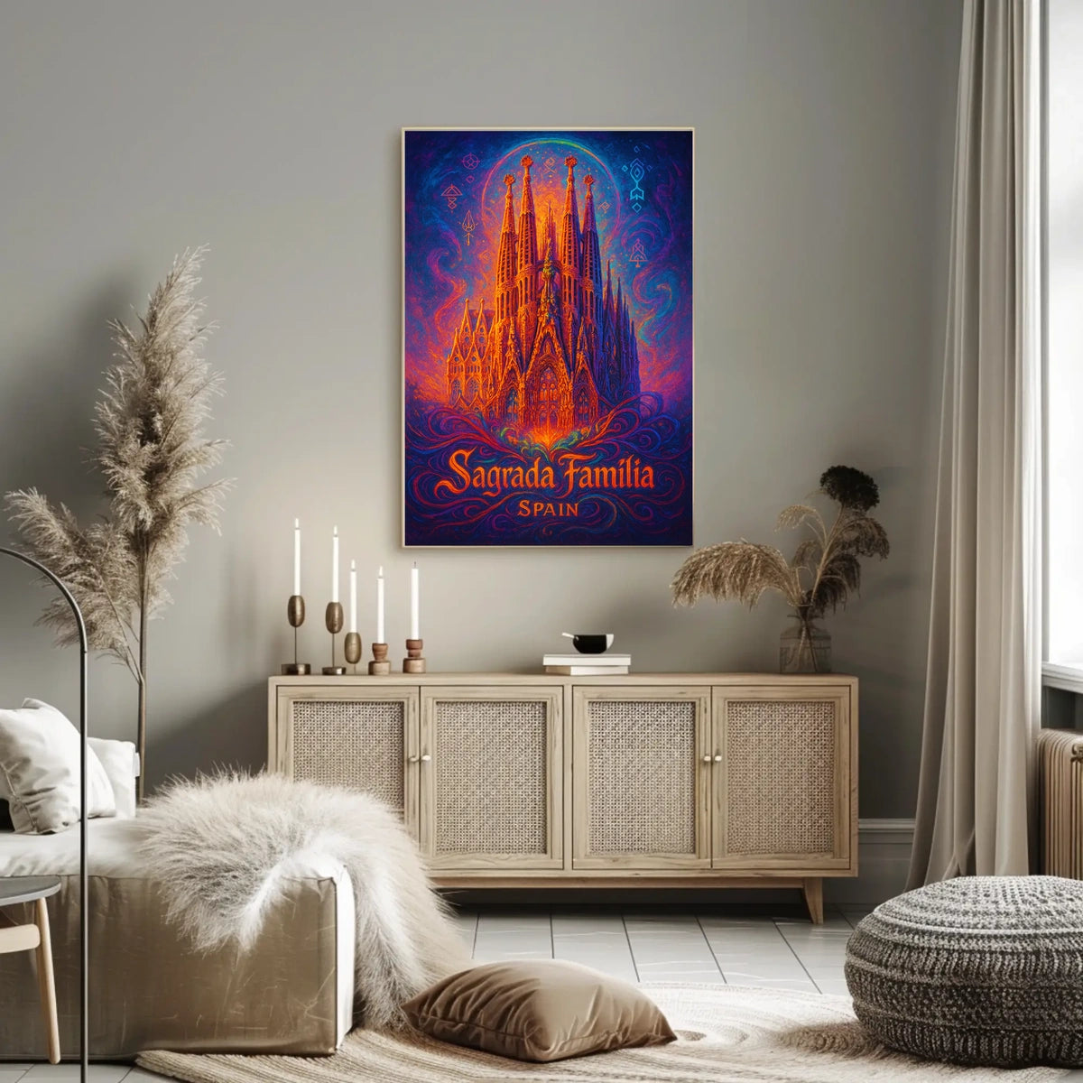 Sagrada Família Spain Poster