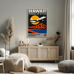 Hawaii Travel Poster PosterGoat