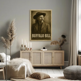 Buffalo Bill Iconic American Old West Cultural Heritage Poster