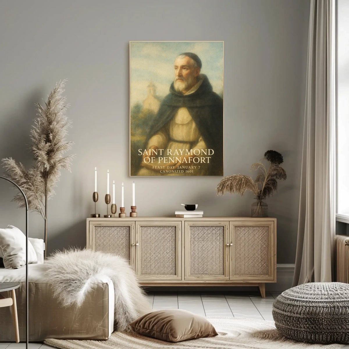 Saint Raymond Of Peñafort Poster