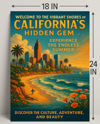 Californias Hidden Gem Poster PosterGoat