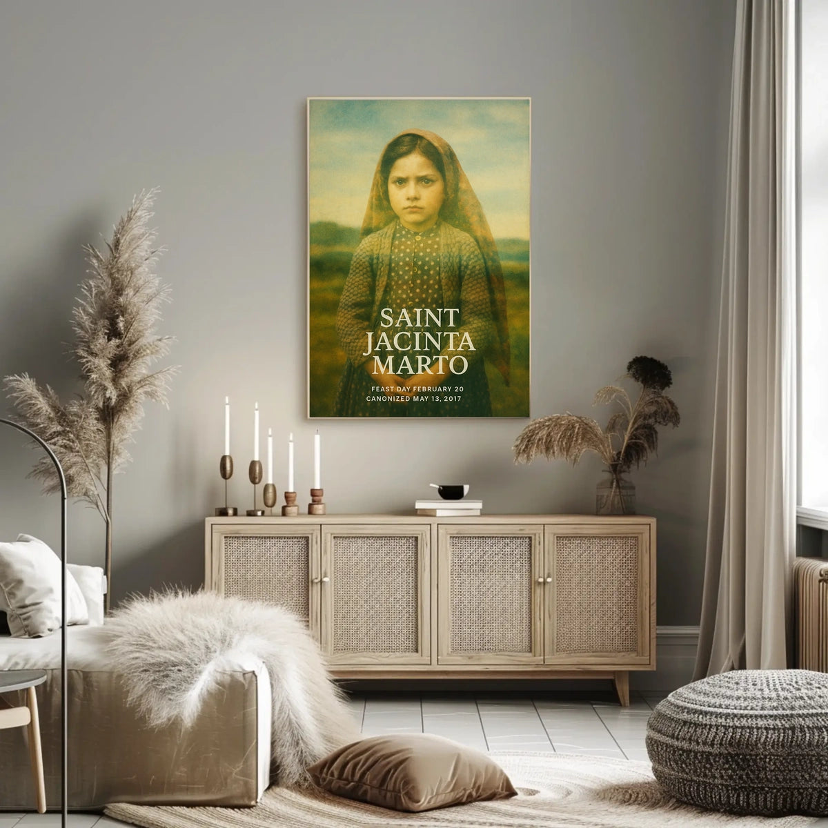 Saint Jacinta Marto Poster