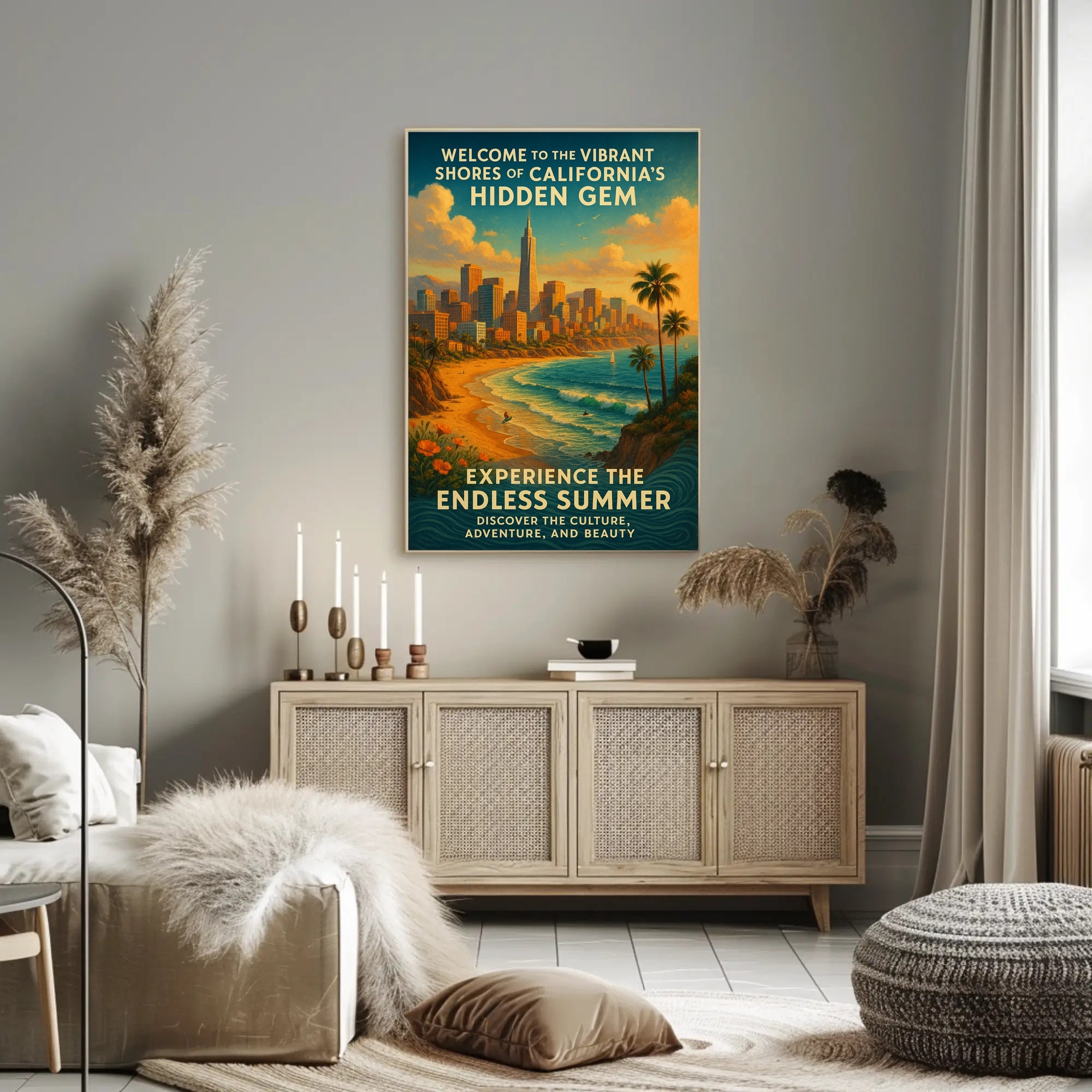 Californias Hidden Gem Poster PosterGoat