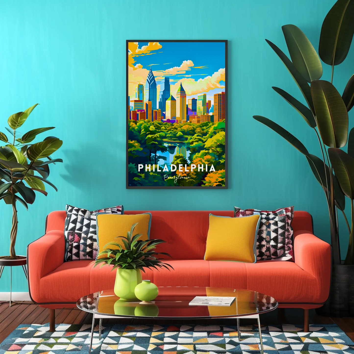 Philadelphia Travel Poster