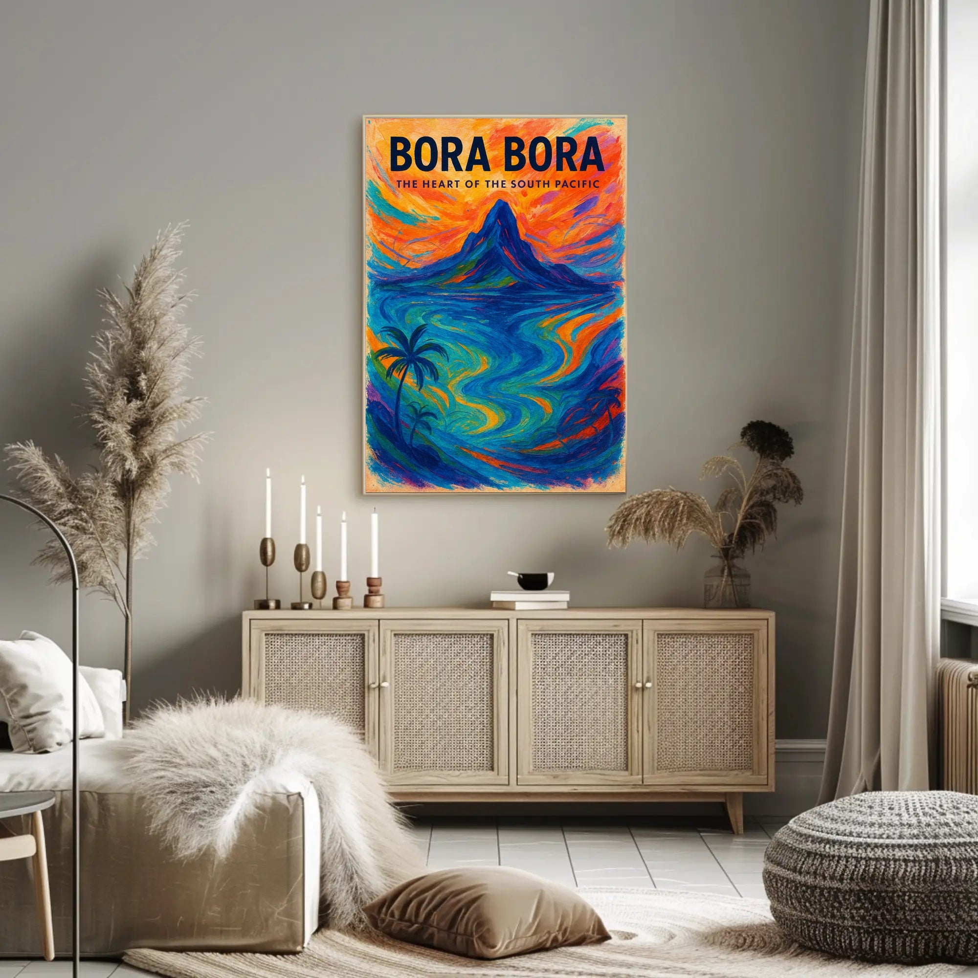 Bora Bora Paradise: Exotic Travel Poster PosterGoat