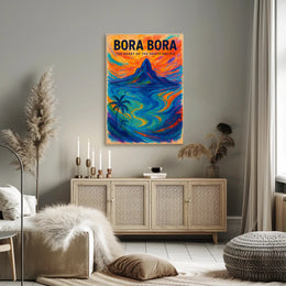 Bora Bora Paradise: Exotic Travel Poster PosterGoat