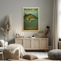 Murray Cod The Mighty Predator of Australia Poster