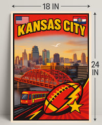 Kansas City Vibes Poster PosterGoat