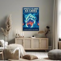 Apostle Islands Ice Caves Poster