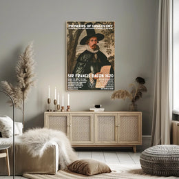 Sir Francis Bacon Historical Educational Poster