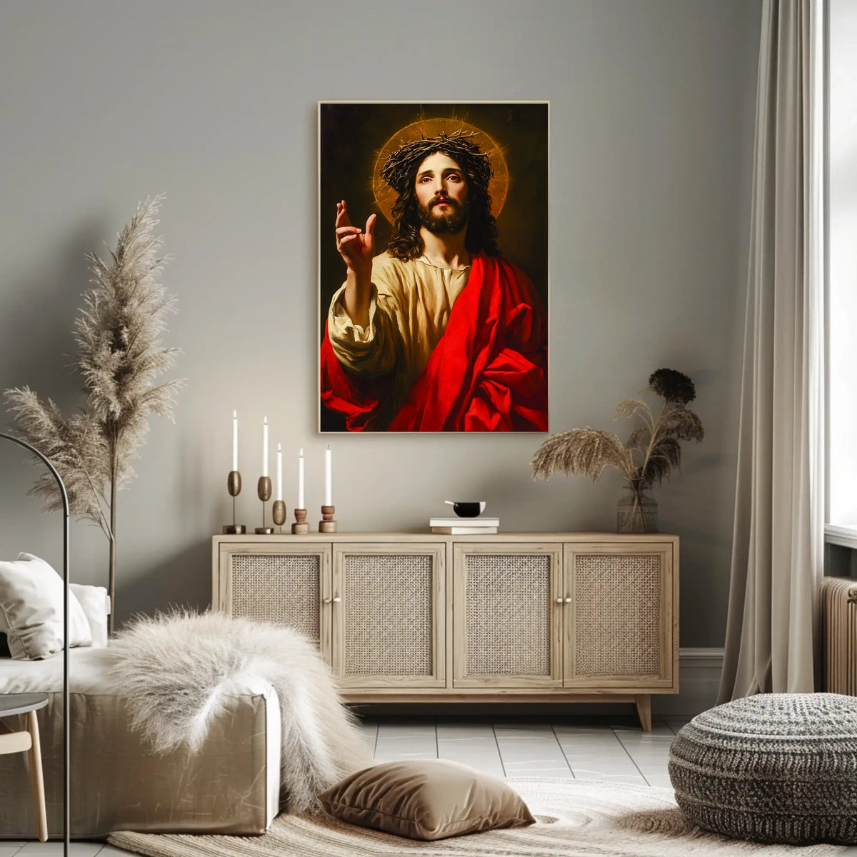 Divine Portrait Poster