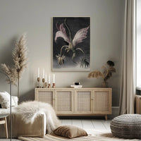 Ethereal Alien Flora Abstract Art Poster PosterGoat