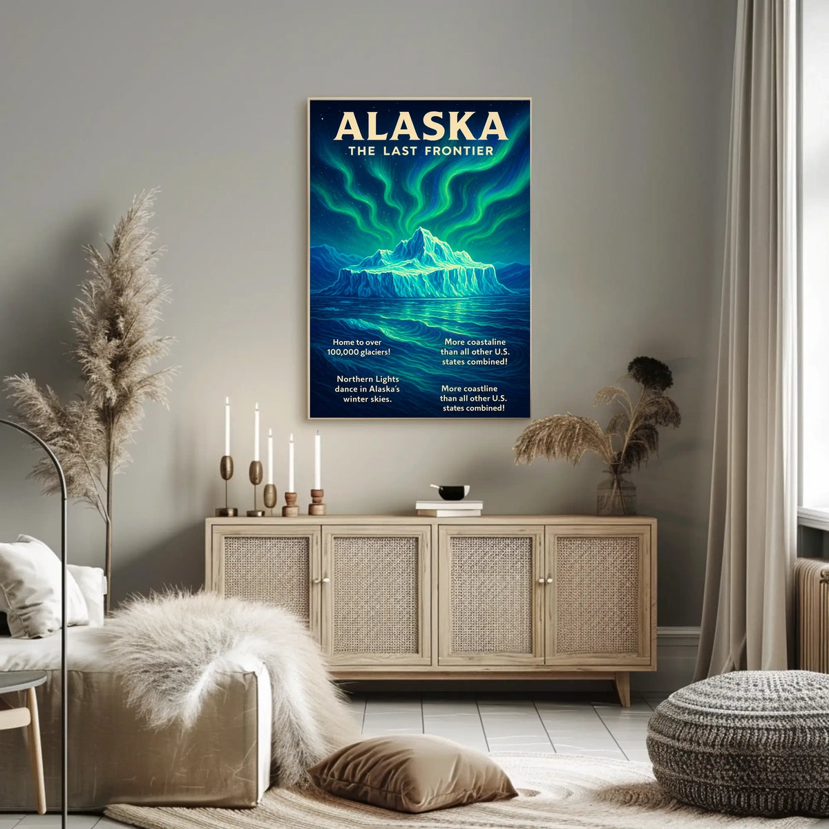 Alaska The Last Frontier Poster