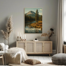 Yellowstone National Park Poster