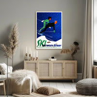 Dartmouth Skiway Vintage Sports Poster PosterGoat