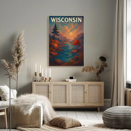 Wisconsin Landscape Poster