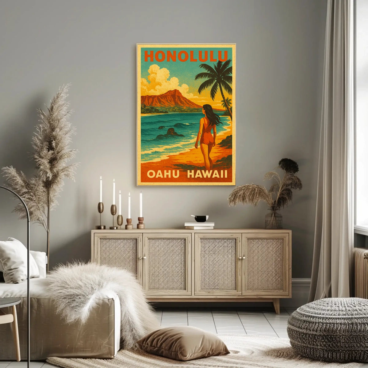 Escape to Oahu Poster