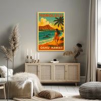 Escape to Oahu Poster